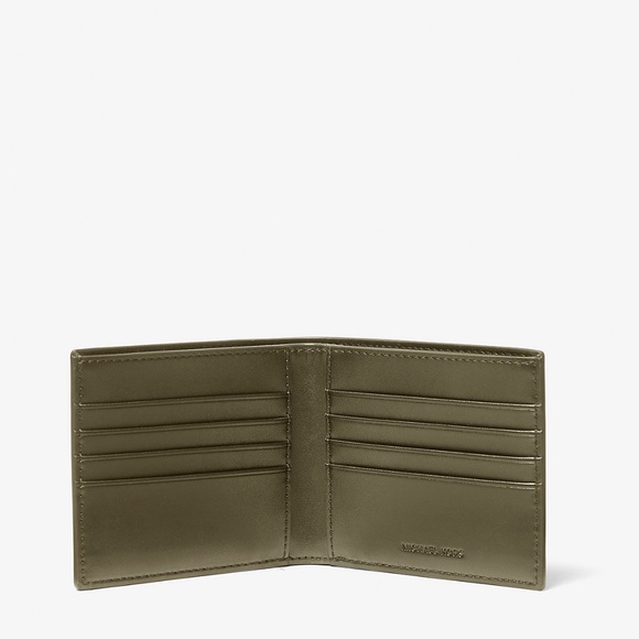 MICHAEL KORS Cooper Graphic Logo Billfold Wallet - Picture 2 of 2